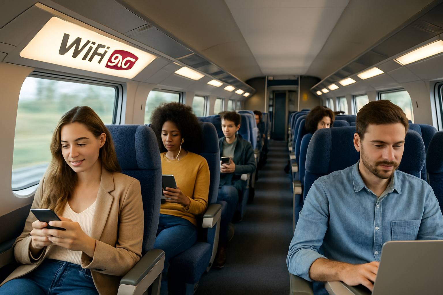 découvrez comment accéder facilement au wifi à bord des trains sncf et profitez d'une connexion internet stable pendant vos voyages. conseils et astuces pour rester connecté sur le réseau sncf.