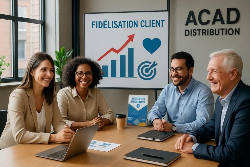 Découvrez ACAD Distribution, votre partenaire de confiance pour la fidélisation client. Solutions sur-mesure, programmes innovants et accompagnement personnalisé pour booster votre croissance.
