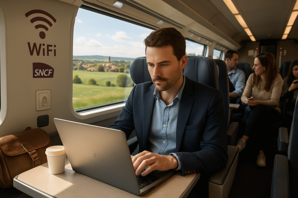 découvrez comment accéder facilement au wifi à bord des trains sncf et profitez d'une connexion internet stable durant tous vos voyages. suivez nos conseils pour rester connecté et optimiser votre expérience digitale sur le réseau ferroviaire.