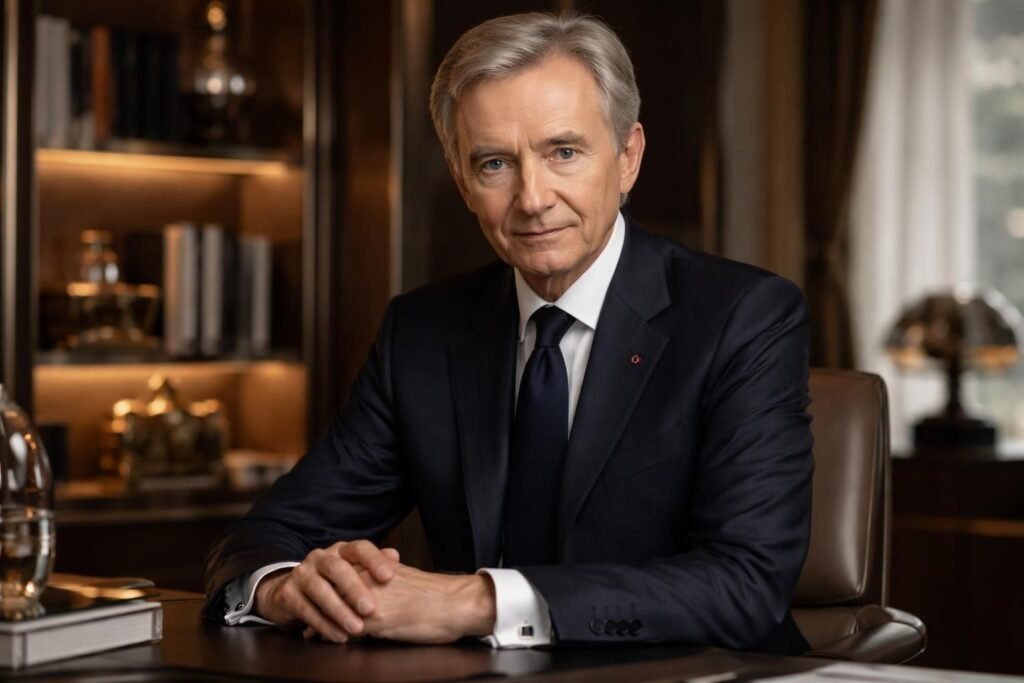 découvrez la biographie complète de bernard arnault, entrepreneur français et l'une des figures majeures du luxe mondial.