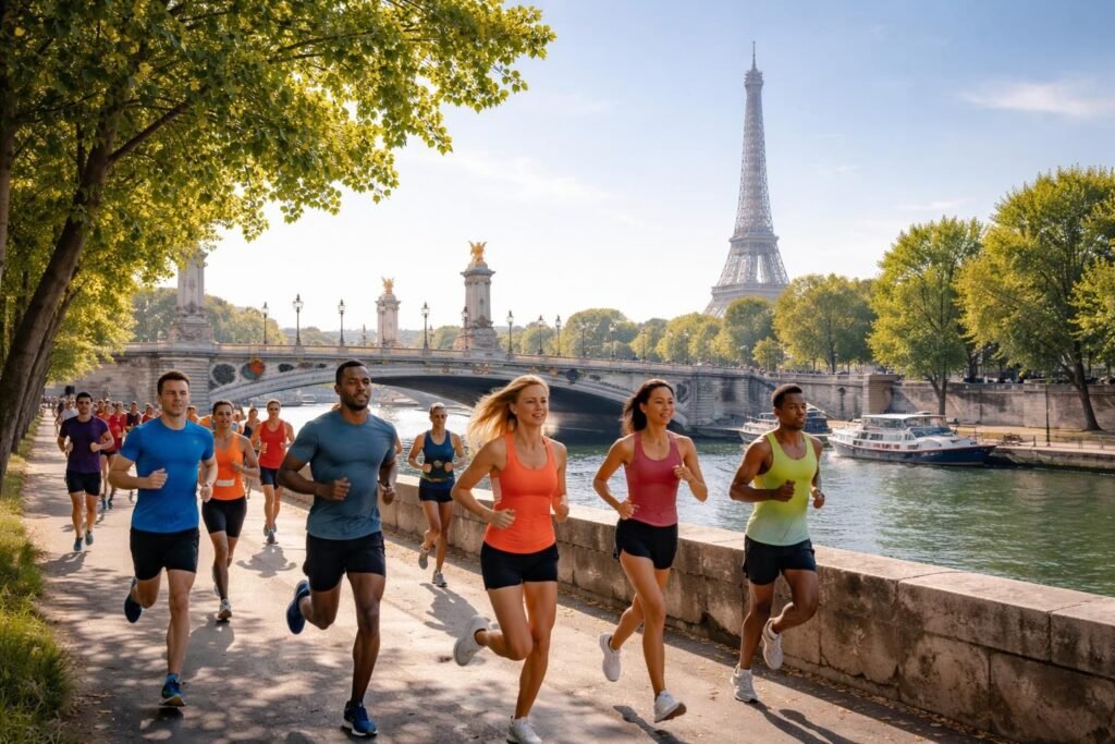 explorez les meilleurs itinéraires de course à pied à paris pour tous les niveaux. profitez de parcours emblématiques et agréables au cœur de la capitale.
