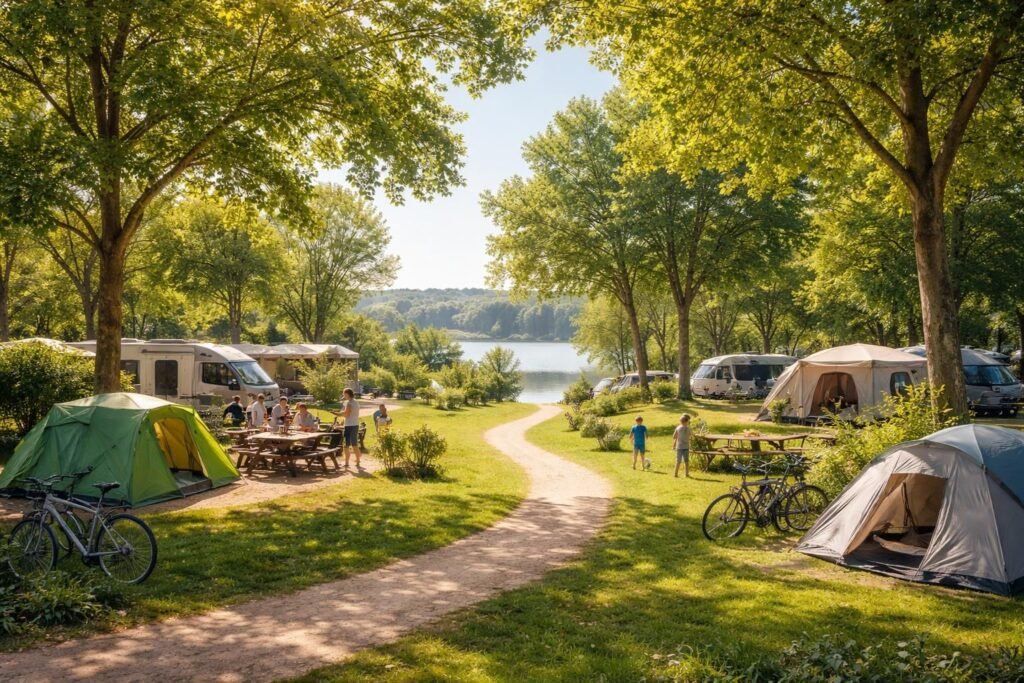 découvrez le camping parc du val de loire à mesland, france. réservez votre séjour 2026 avec yelloh! via jetcamp.com et profitez d'un cadre naturel exceptionnel au cœur de la vallée de la loire.