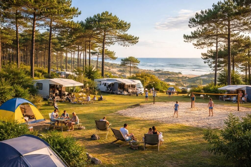 découvrez le camping capfun hossegor, idéal pour des vacances en famille ou entre amis près de l'océan. profitez d'infrastructures modernes, d'animations variées et d'un cadre naturel exceptionnel.