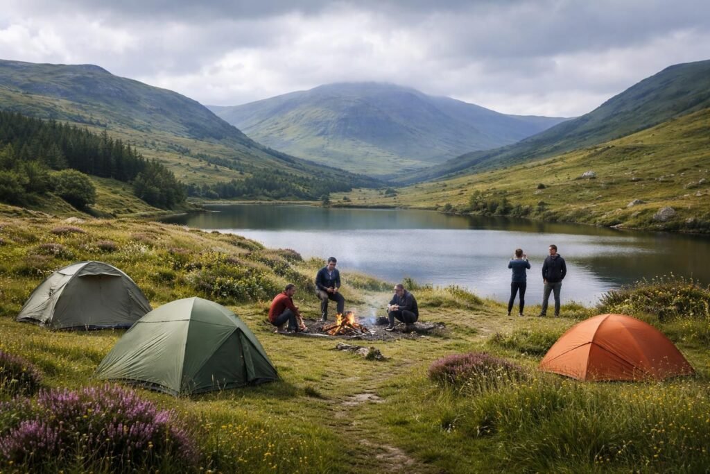 découvrez le camping en connemara : nature sauvage, paysages magnifiques et expérience authentique pour des vacances inoubliables en plein air.