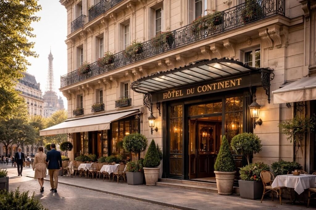 découvrez l'hôtel du continent à paris, un établissement confortable et convivial idéalement situé pour explorer la capitale française. réservez votre séjour dès aujourd'hui pour une expérience inoubliable.
