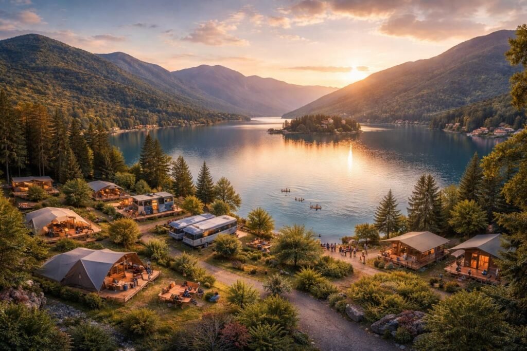 découvrez les 6 campings les plus populaires au lac d'orta en italie pour 2026, des destinations idéales pour des vacances inoubliables au cœur de la nature.