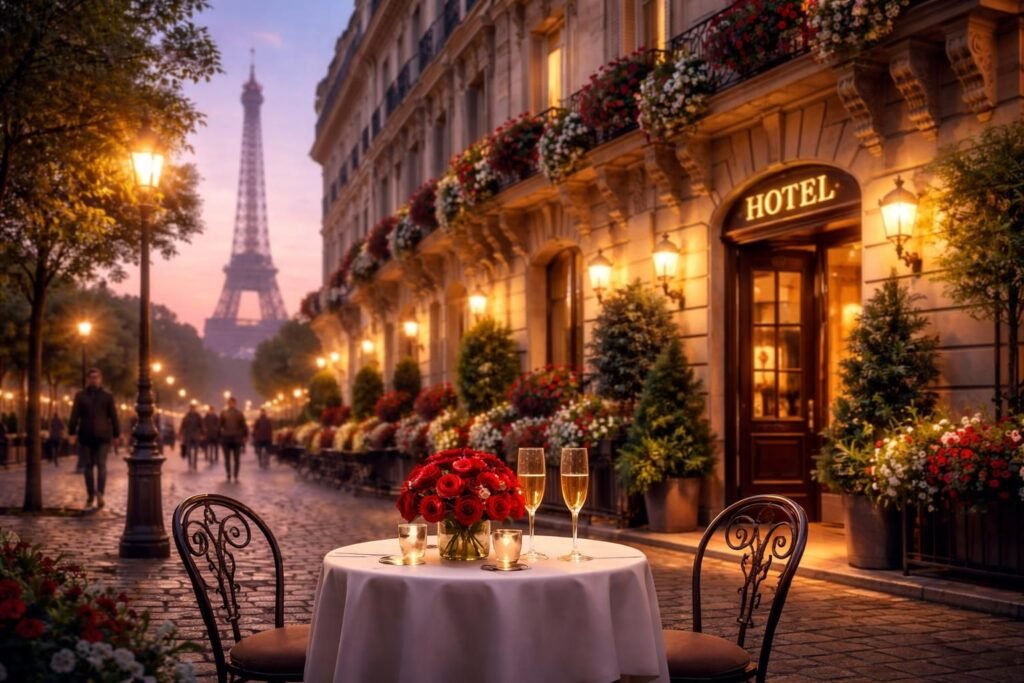 découvrez nos hôtels romantiques à paris, sélectionnés pour une escapade inoubliable en amoureux. profitez du charme, du confort et d'une ambiance unique au cœur de la capitale.