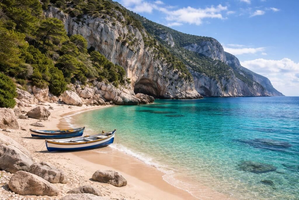 découvrez cala luna en sardaigne avec sardegnaturismo : plages paradisiaques, grottes marines et paysages à couper le souffle pour des vacances inoubliables.