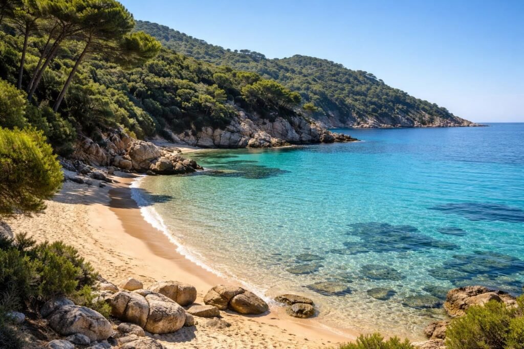 découvrez la plage de cala d'orzu à coti-chiavari en corse, un véritable paradis naturel aux eaux cristallines et au cadre préservé, idéal pour des moments de détente et de baignade.