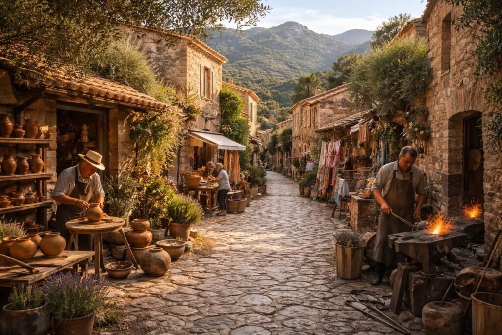 découvrez la route des artisans en corse, un circuit incontournable en balagne pour explorer le savoir-faire local et rencontrer des artisans passionnés.