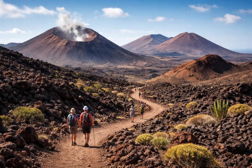découvrez les plus beaux volcans de lanzarote et vivez une expérience unique au cœur des paysages volcaniques impressionnants de l'île.